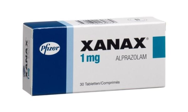 Alprazolam Xanax 100 tab